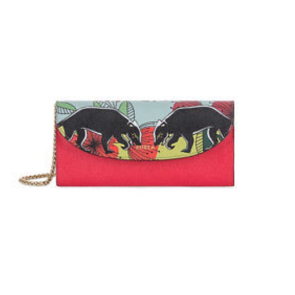 Furla Handbags - Furla Gioia Jungle Wristlet